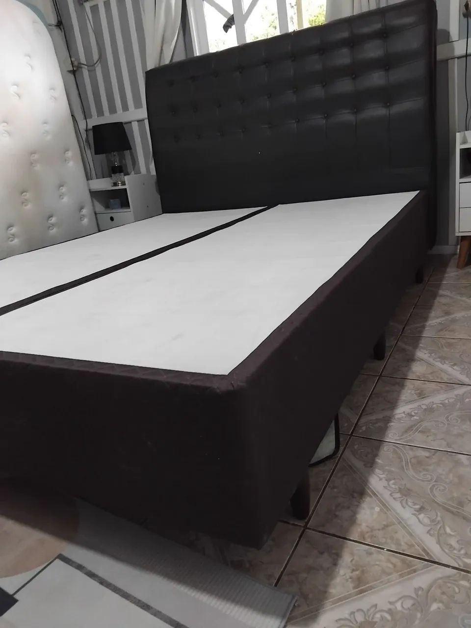 Base de cama  queem - Foto 2
