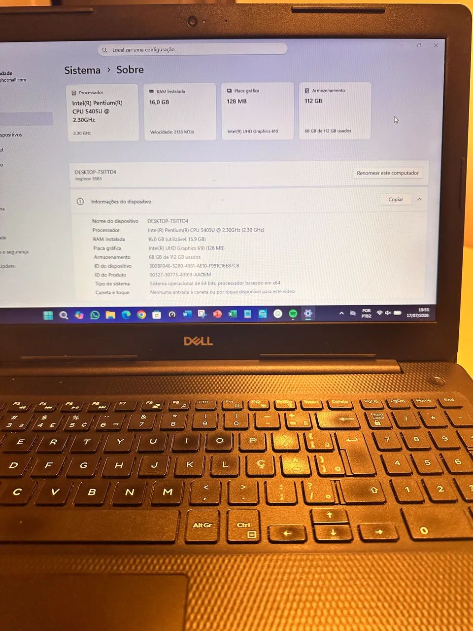 Notebook Dell - Foto 5