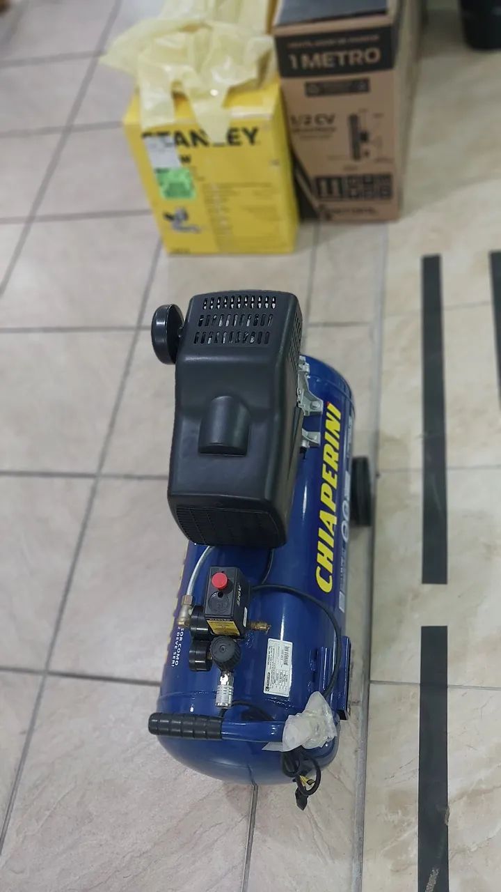 Compressor dear 50L 2.0hp 120psi Chiaperini (Loja/Nova) - Foto 5