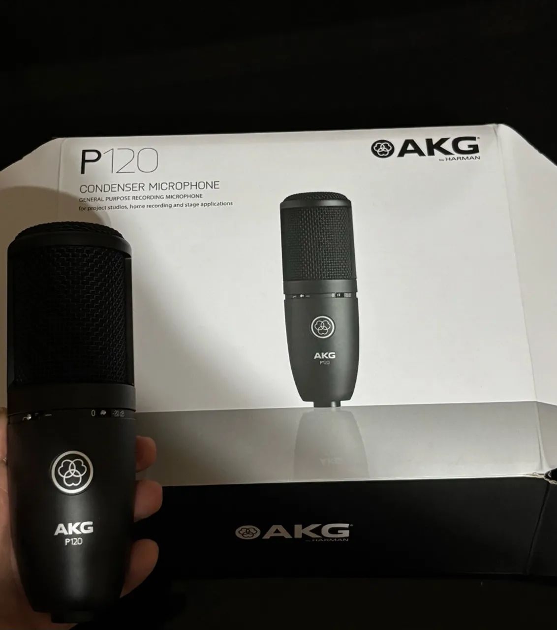 Microfone condensador AKG P120 - Foto 3
