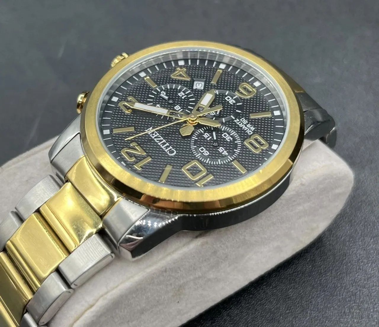 Citizen novo prata dourado  - Foto 2