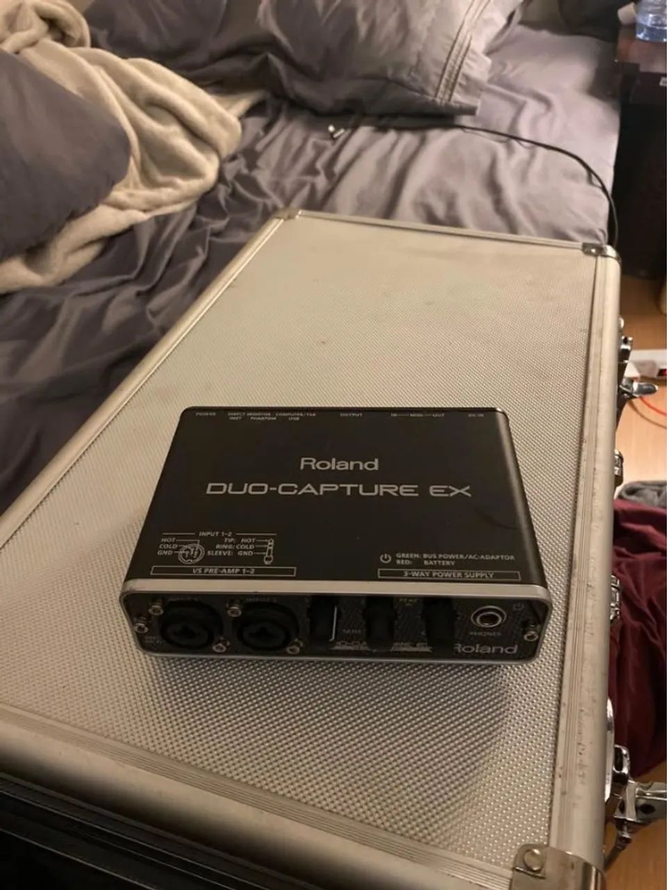 Interface de Áudio Roland DUO-CAPTURE EX (UA-22), USB 24-bit/48kHz
