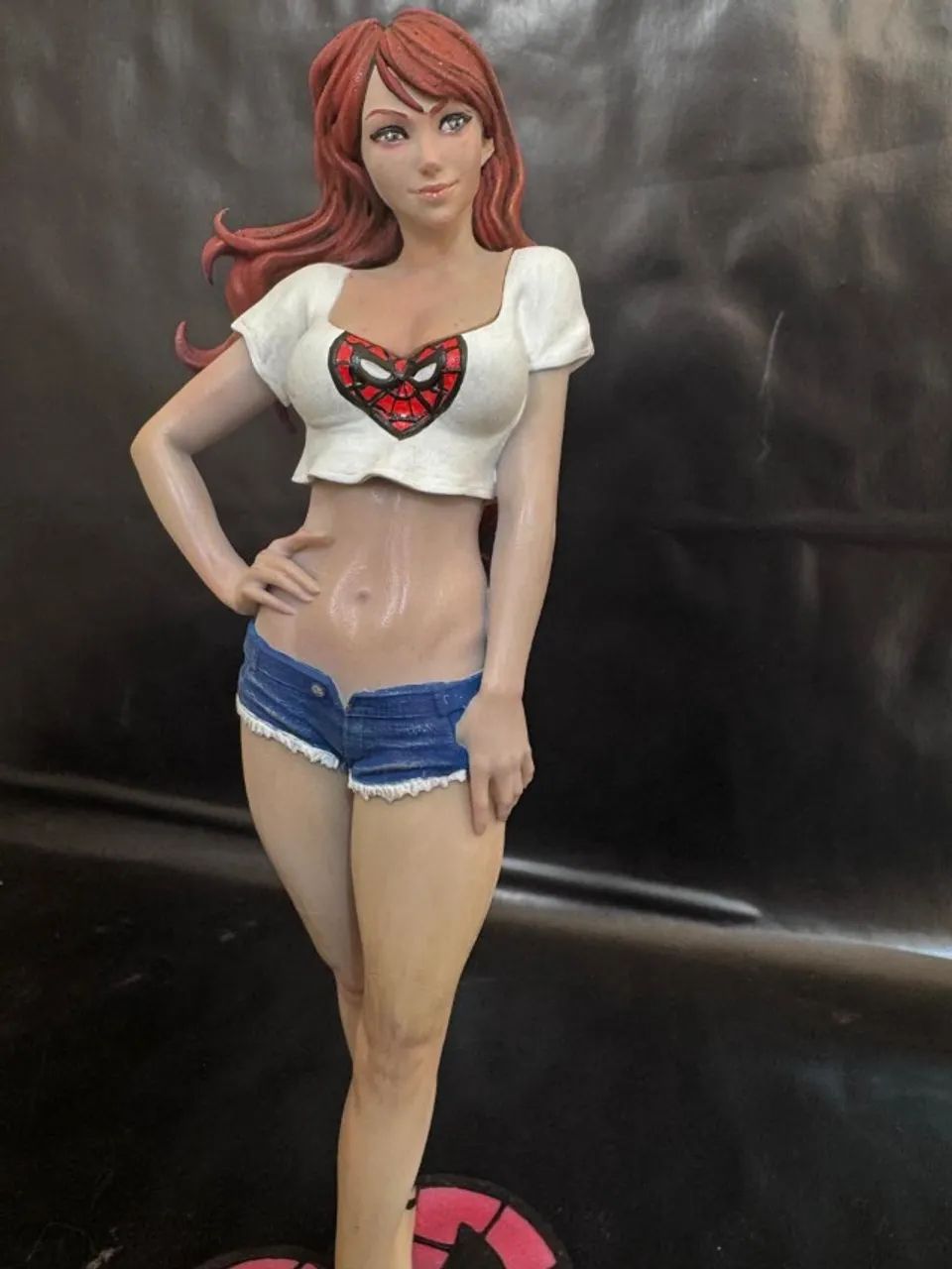 Boneco Mary Jane Watson Spider Man Colecionaveis Action Figure Marvel 
