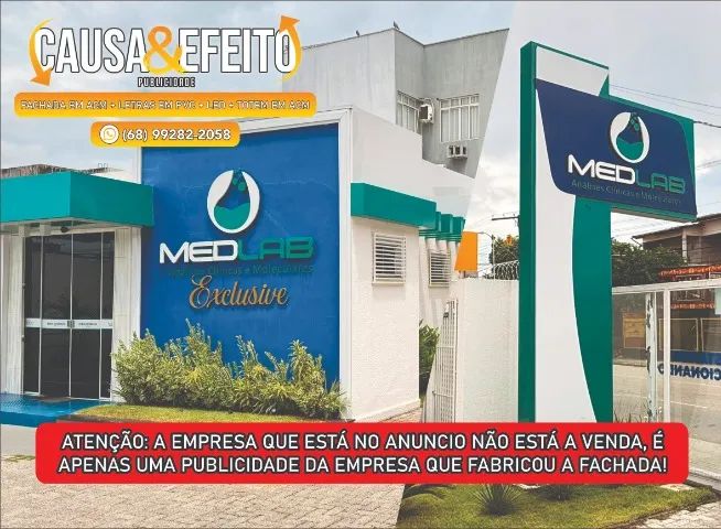 Fachadas em ACM, Lona, Letra Caixa e Adesivos | Fabricação e Projeto - Foto 4