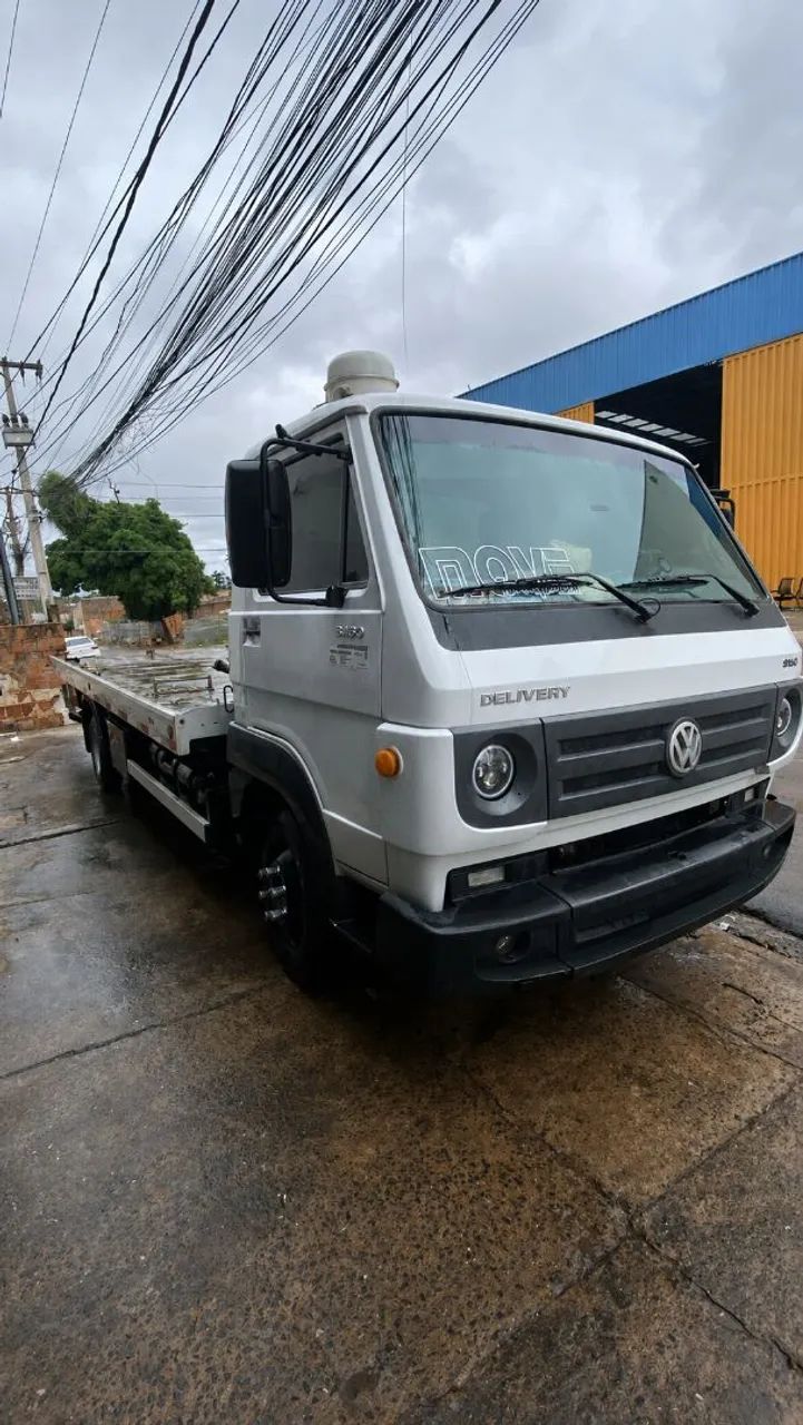 Caminhão Plataforma Guincho  Vw 8.160 - Foto 3