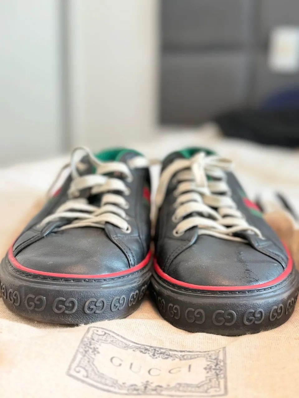 Tênis Gucci Ace Web original - TAMANHO 43 - Foto 5