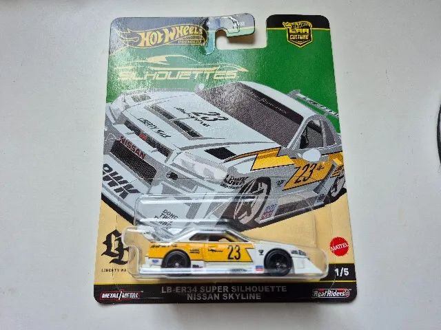 Hot wheels LB-ER34 Super Silhouette Nissan Skyline premium Car