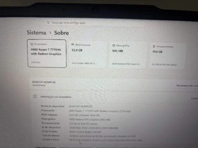 ThinkPad E14 Ryzen 7, 32 GB RAM - Foto 3