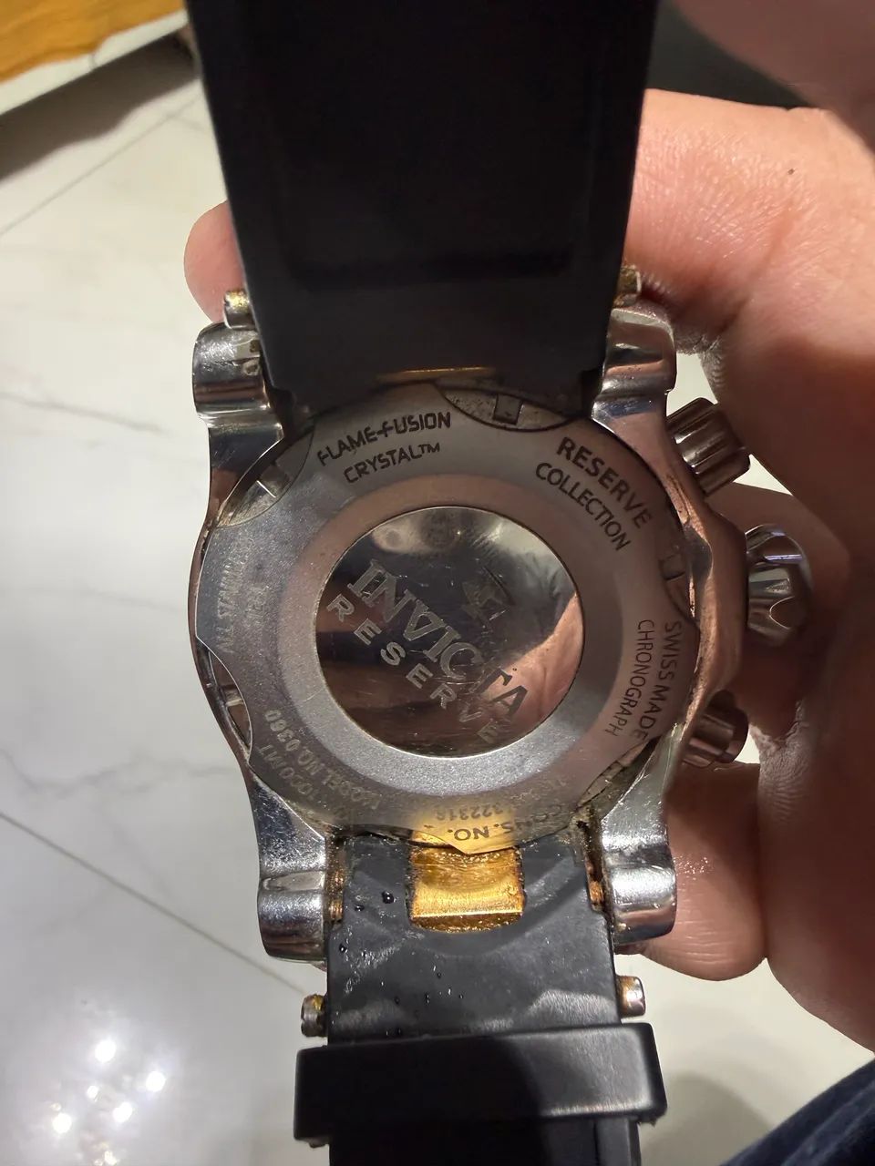 VENDO RELÓGIO INVICTA RESERVE VENOM / ACEITO OFERTA - Foto 3