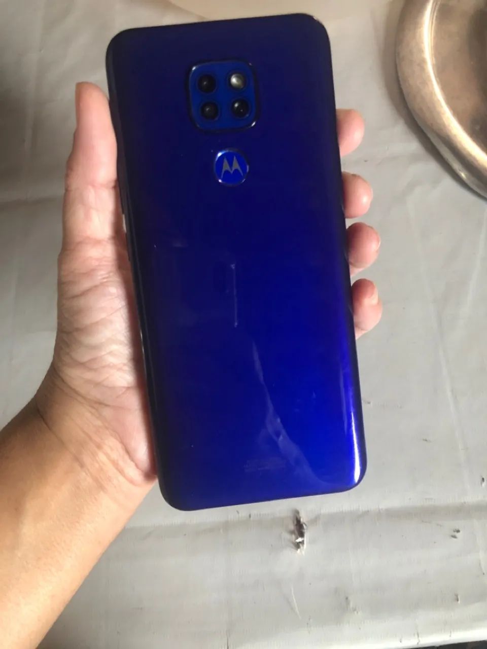 Moto g9 play com caixa e cabo - Foto 2