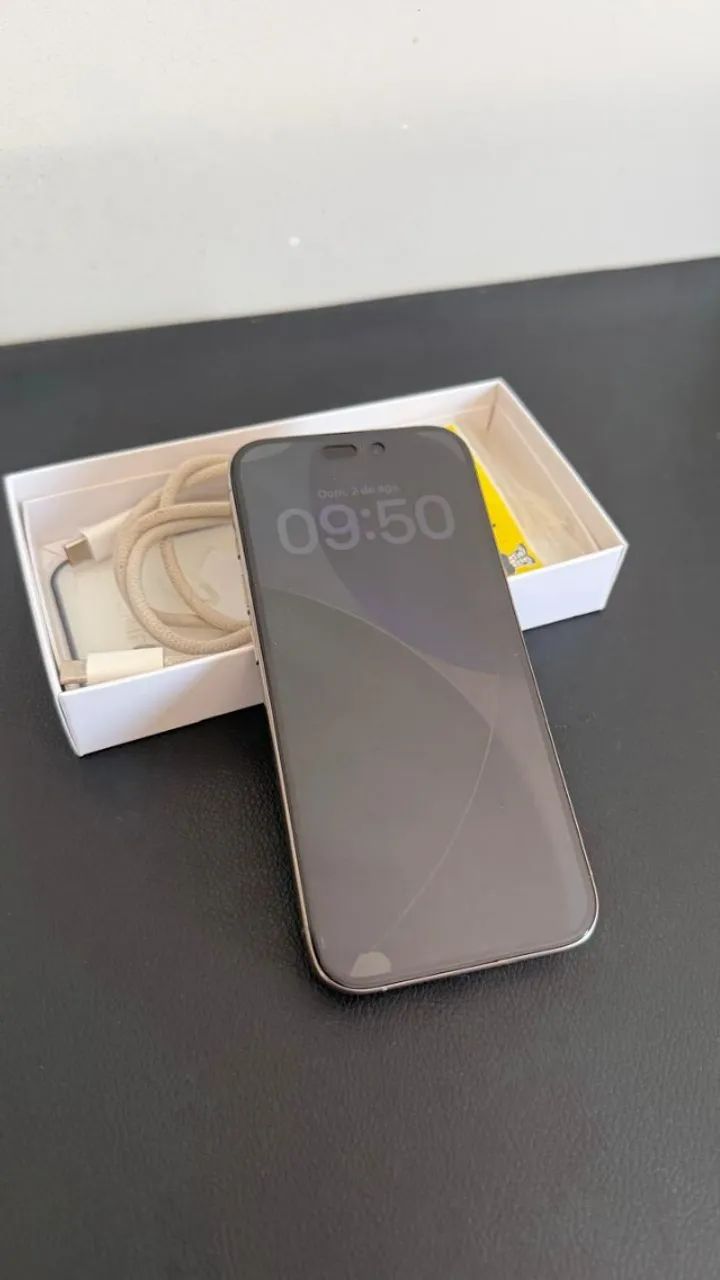 Iphone 15 Pro 256gb Natural Titanium - Foto 4