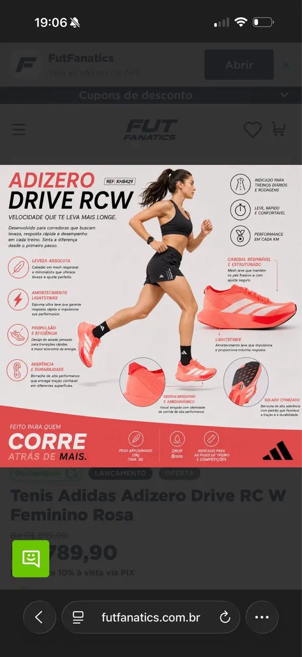 ADIDAS DRIVE RC NOVO  - Foto 3