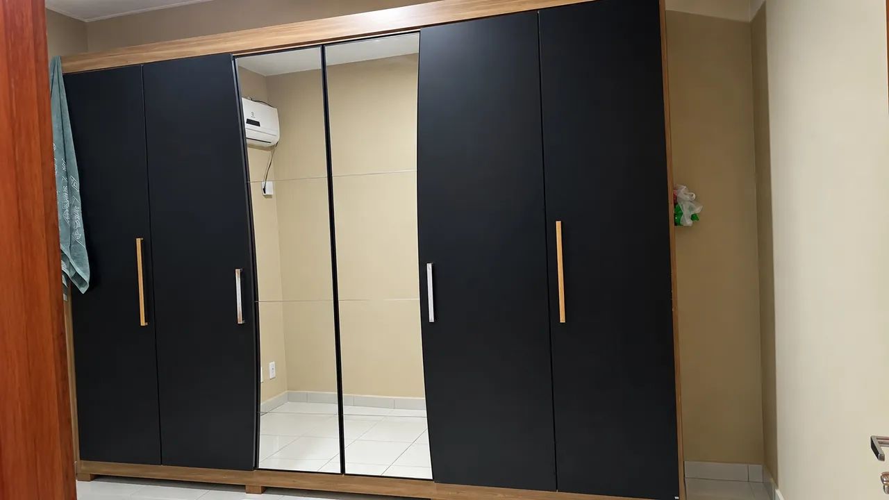 Guarda roupa 6 portas e 3 gavetas - Kappesberg  - Foto 3