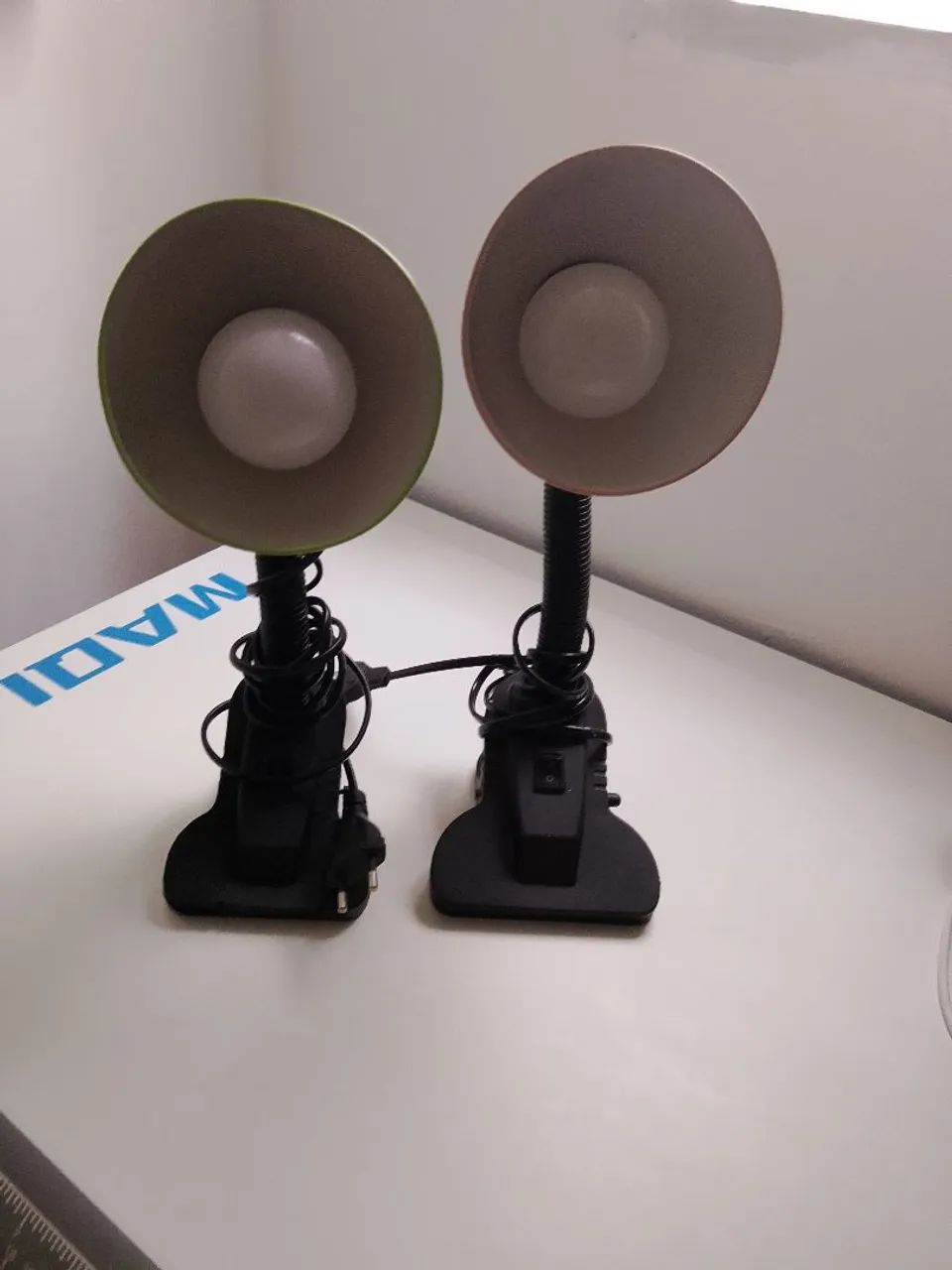 2 luminária quase novas 