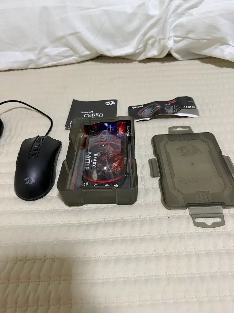 Mouse Redragon Cobra - Seminovo (ZERO)
