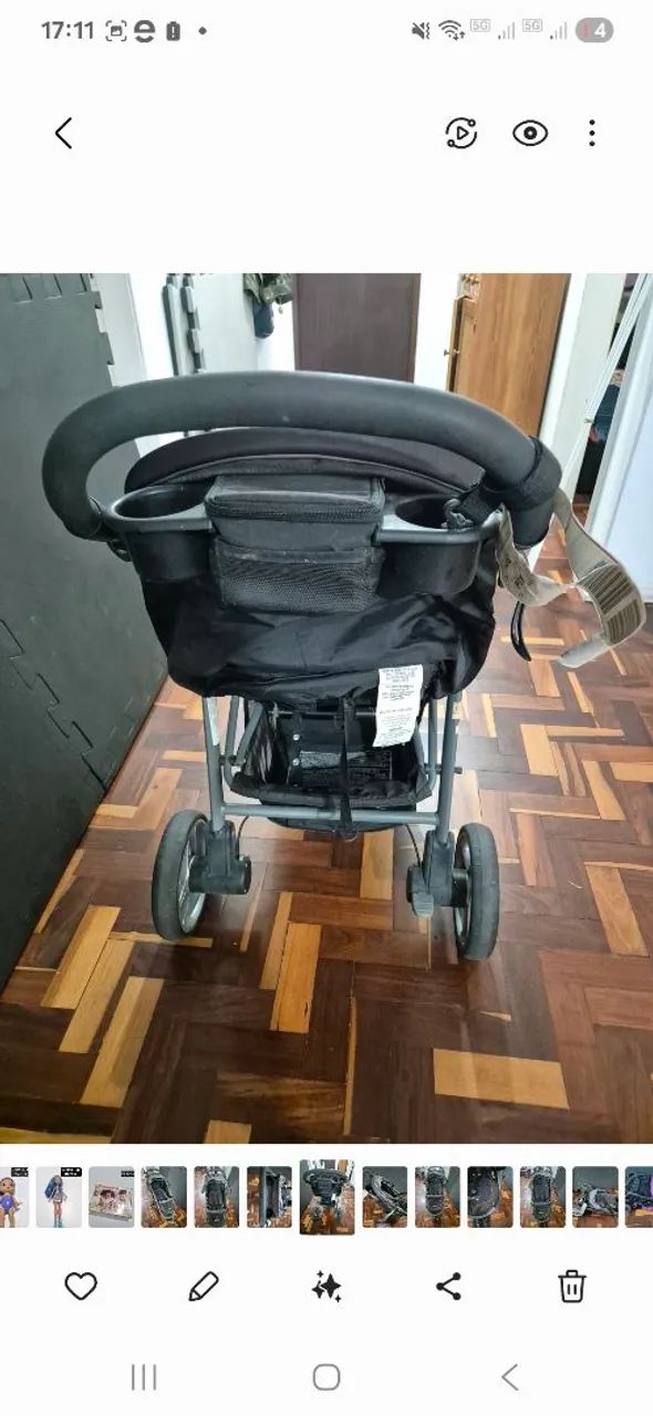 Carrinho de bebe gracco jogger - Foto 3