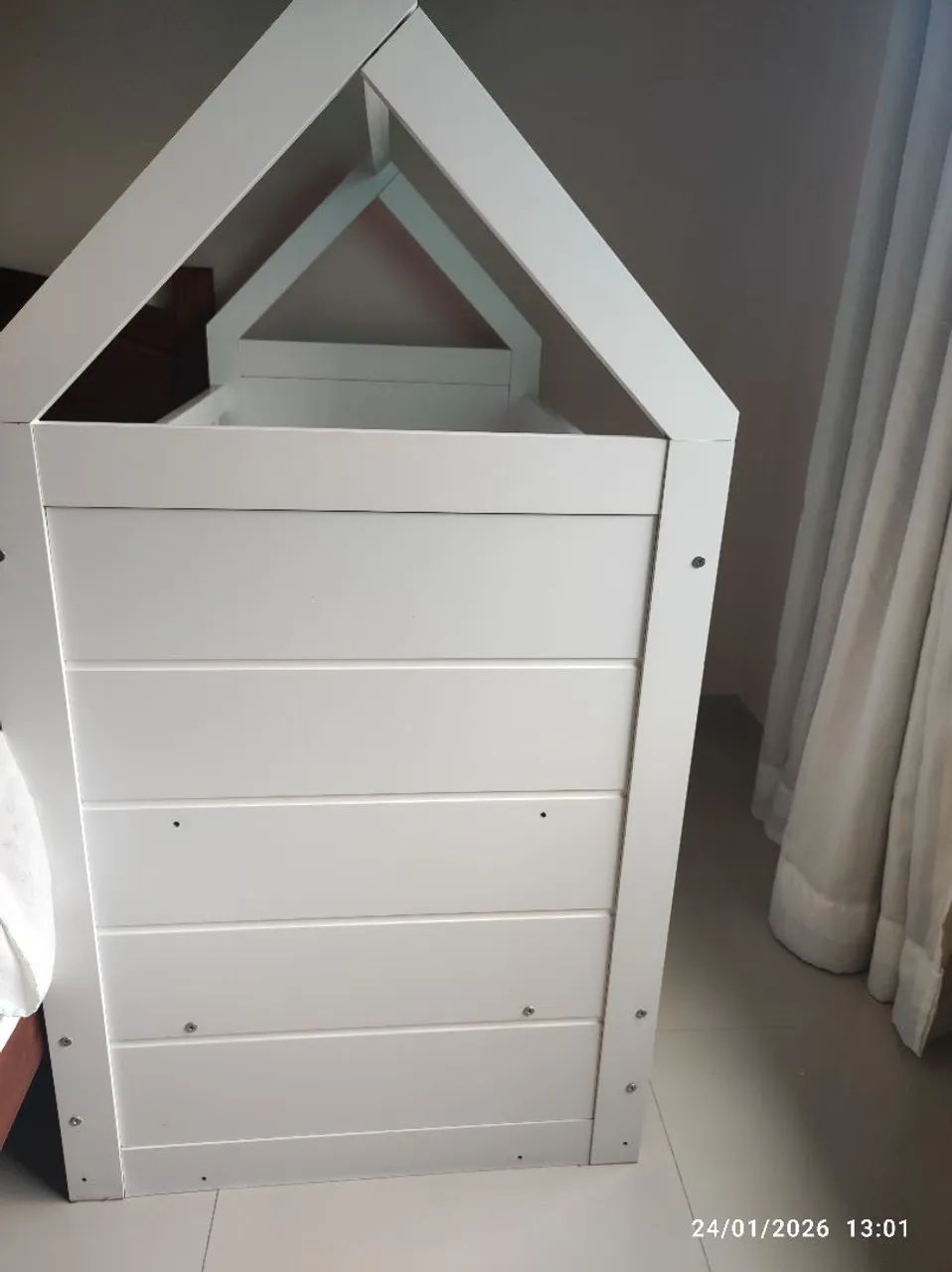 Berço, carrinho e banheira com trocador - Foto 3