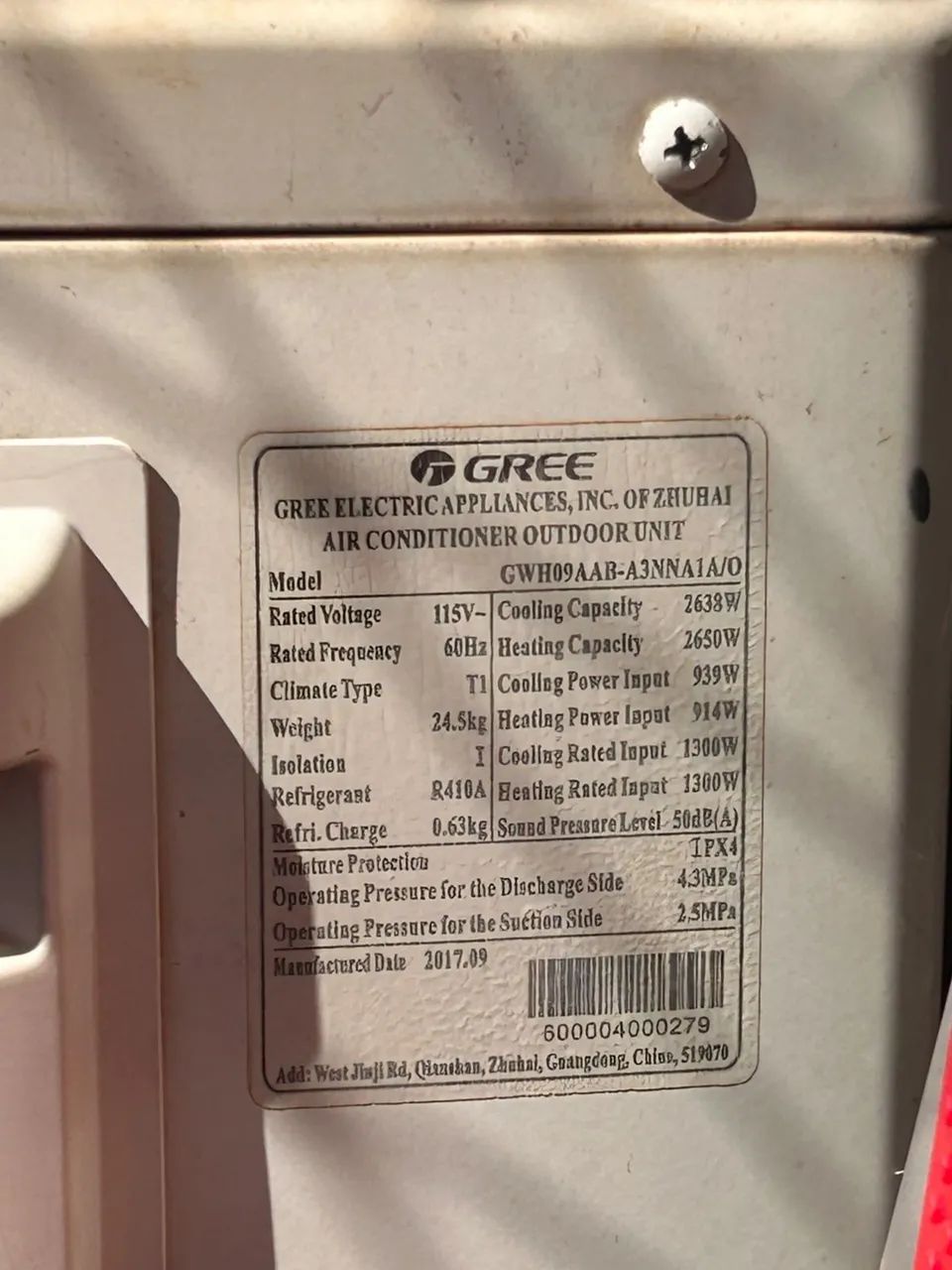 Vendo ar-condicionado Gree Split 9.000 BTUs - Foto 3