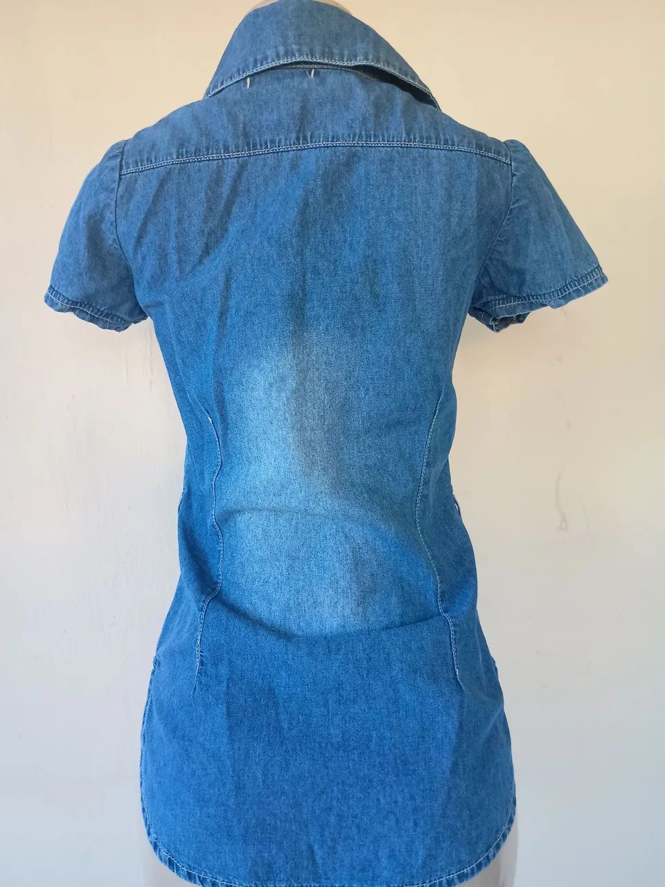 Blusas jeans feminina  - Foto 3