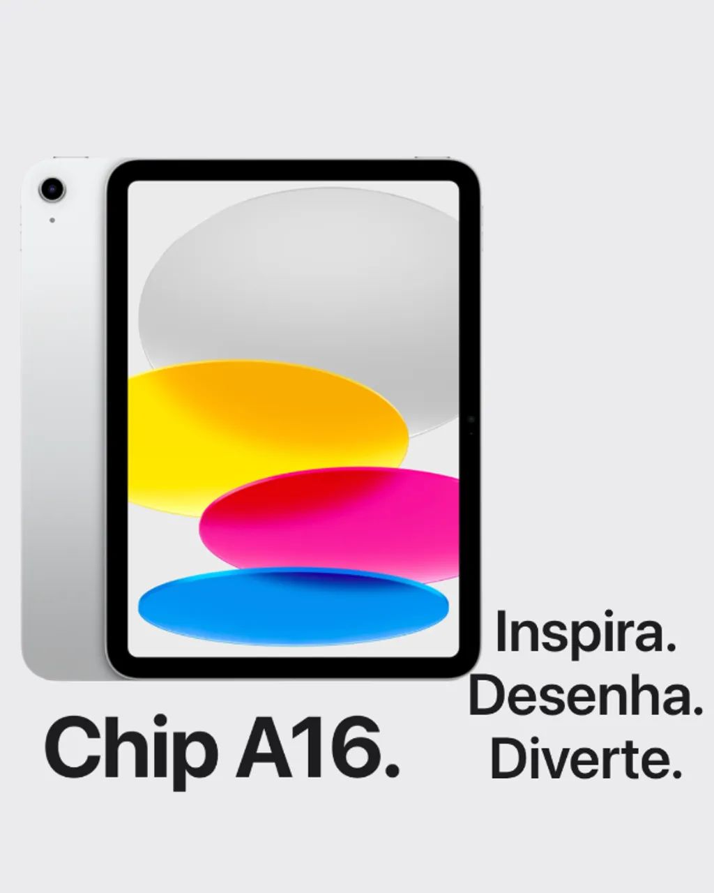 iPad 11 A16 | 128GB WI-FI | Lacrado | Pronta Entega | PRATA 