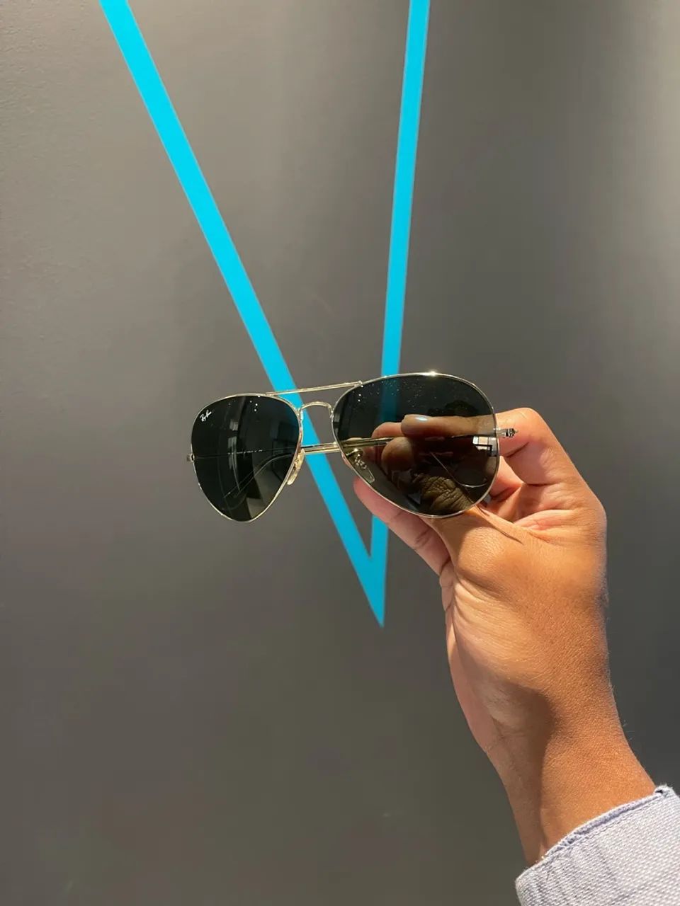 Óculos aviador rayban - Foto 3