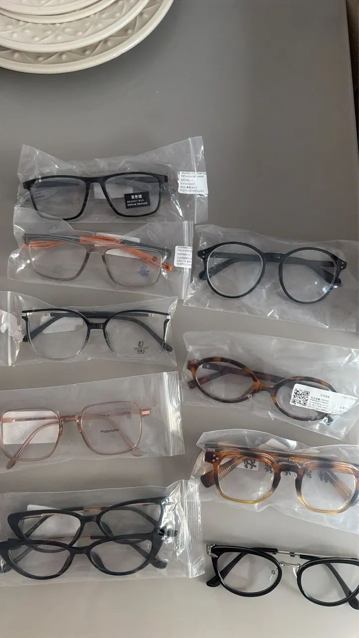 Óculos novos 35,00 cada 