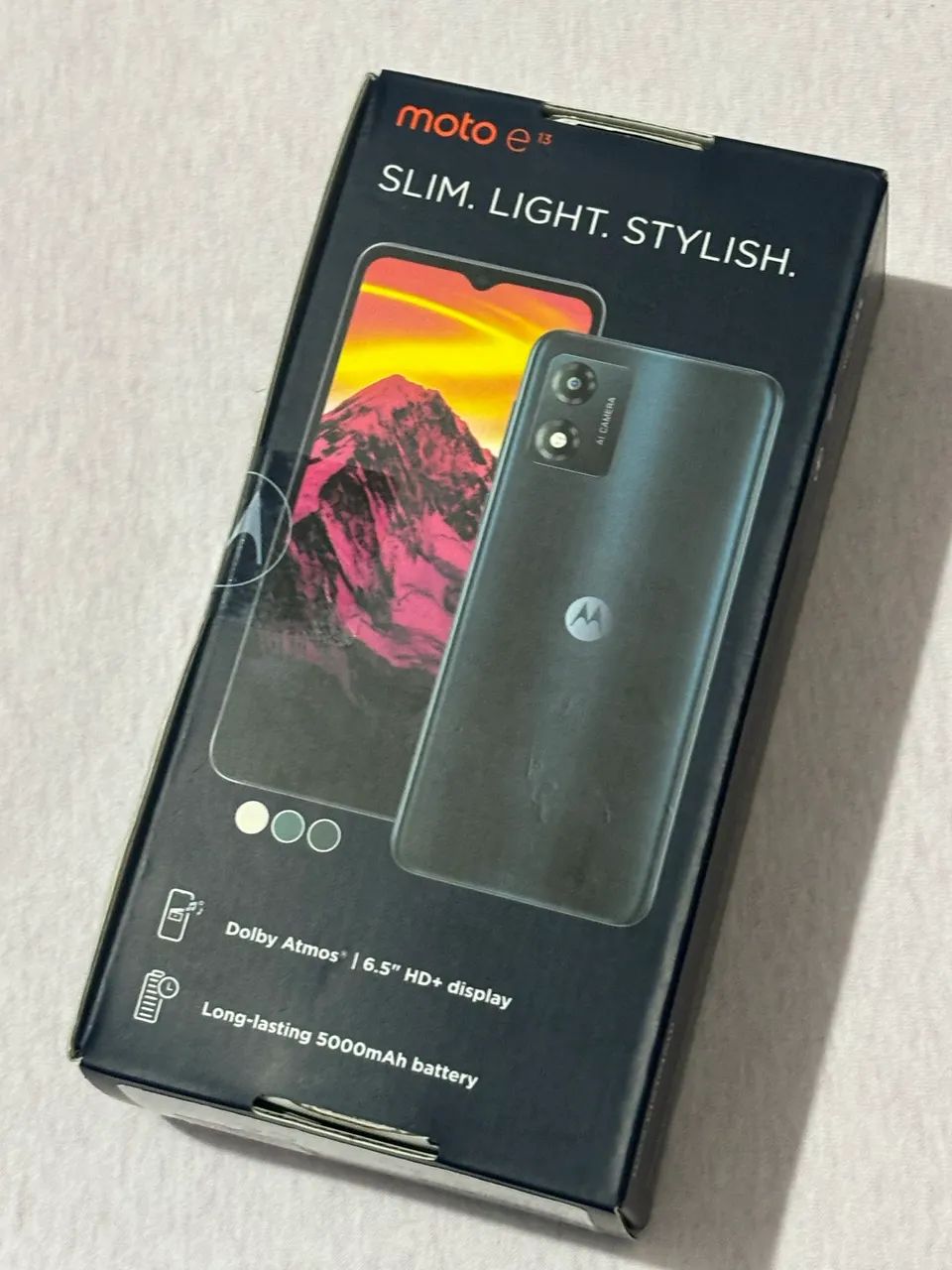 Moto E13 Novo, lacrado na caixa
