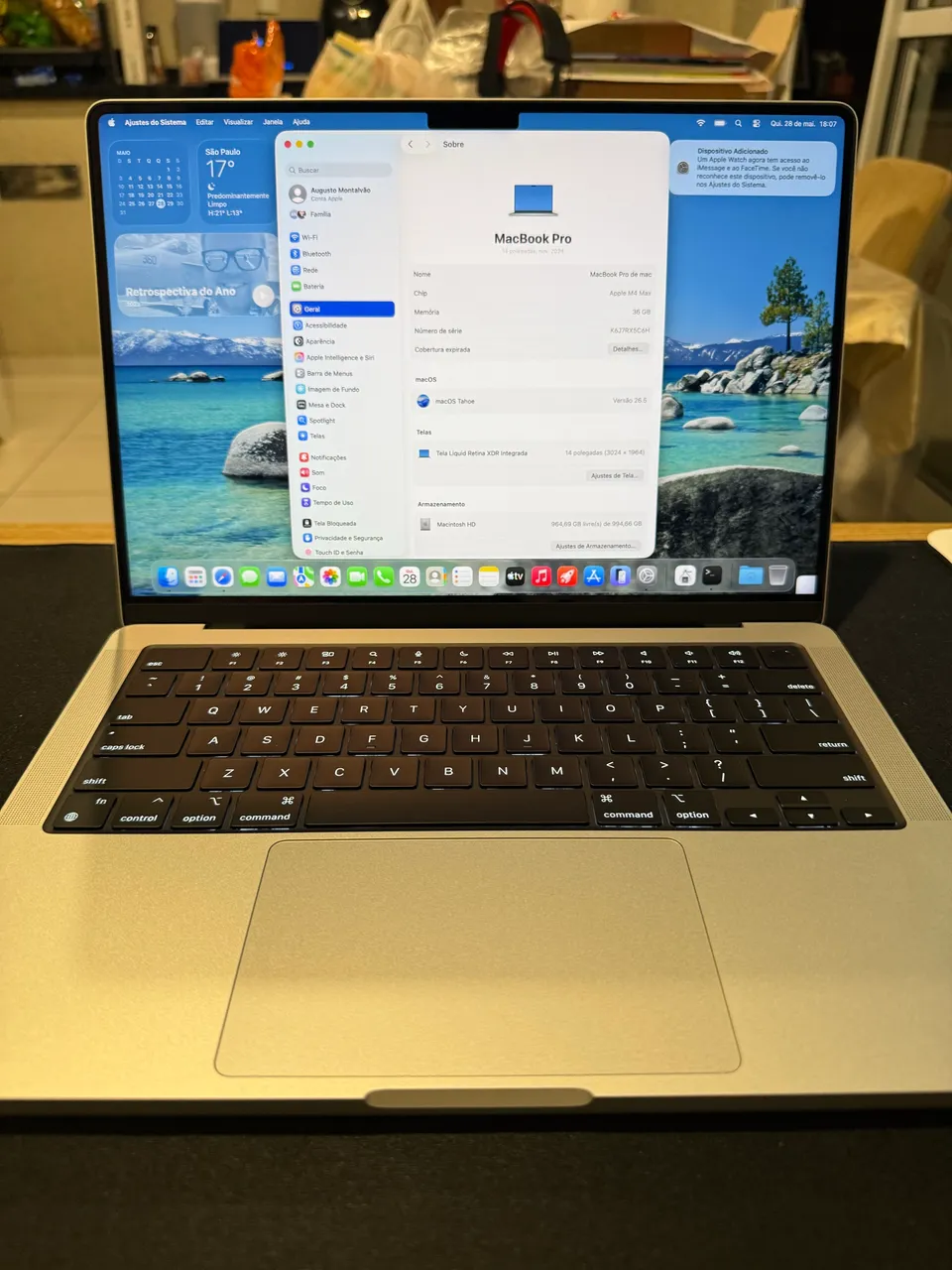 MacBook Pro M3 pro 16 36Gb 1 tb - Notebooks - Moema, São Paulo