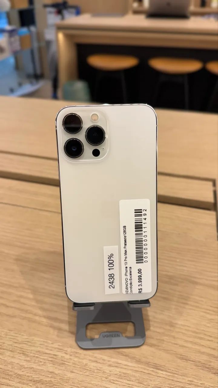 iPhone 13 Pro Max Branco 128GB - Seminovo