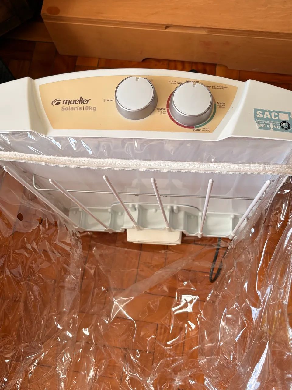 SECADORA VARAL MUELLER SOLARIS 8kg - Foto 2