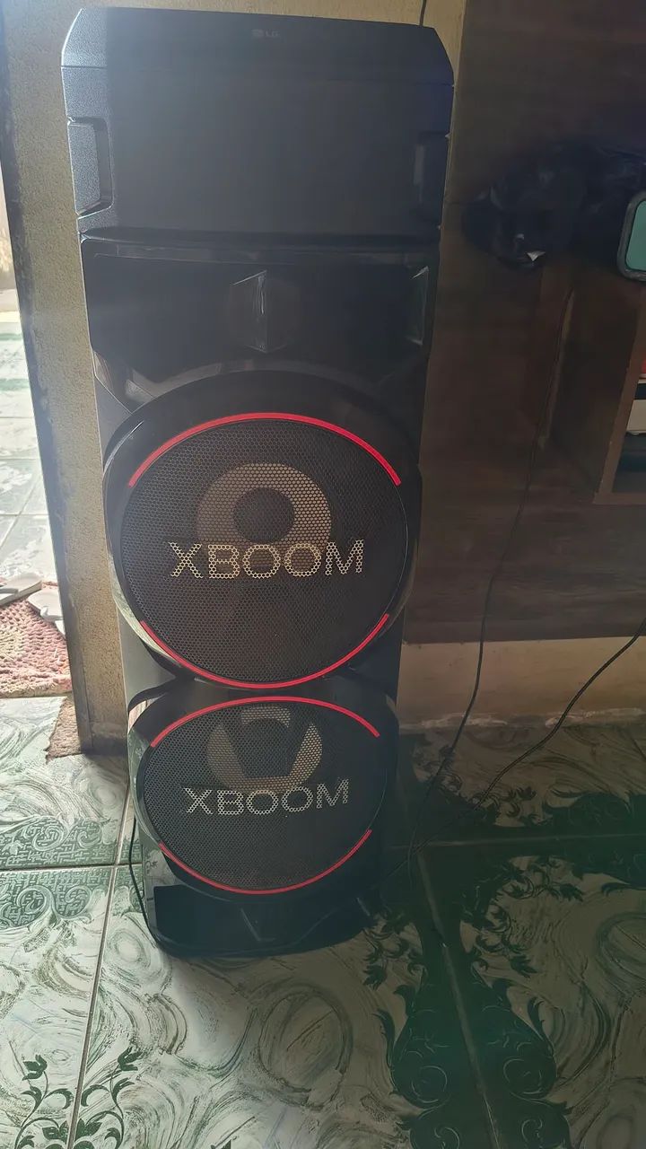 Caixa LG Xboom Bluetooth entradas USB - Foto 4