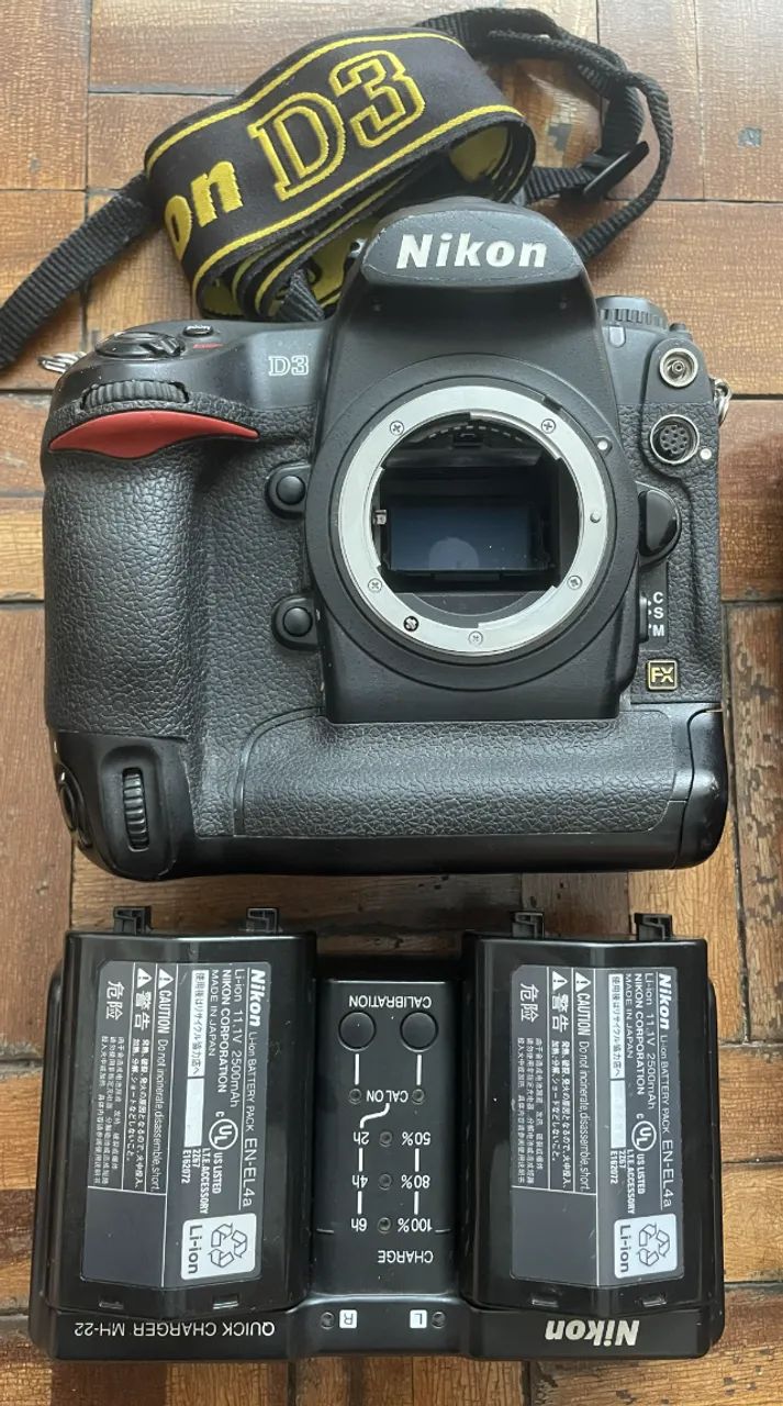 Nikon D3 (P/ Manutenção/Retirada de Peças)