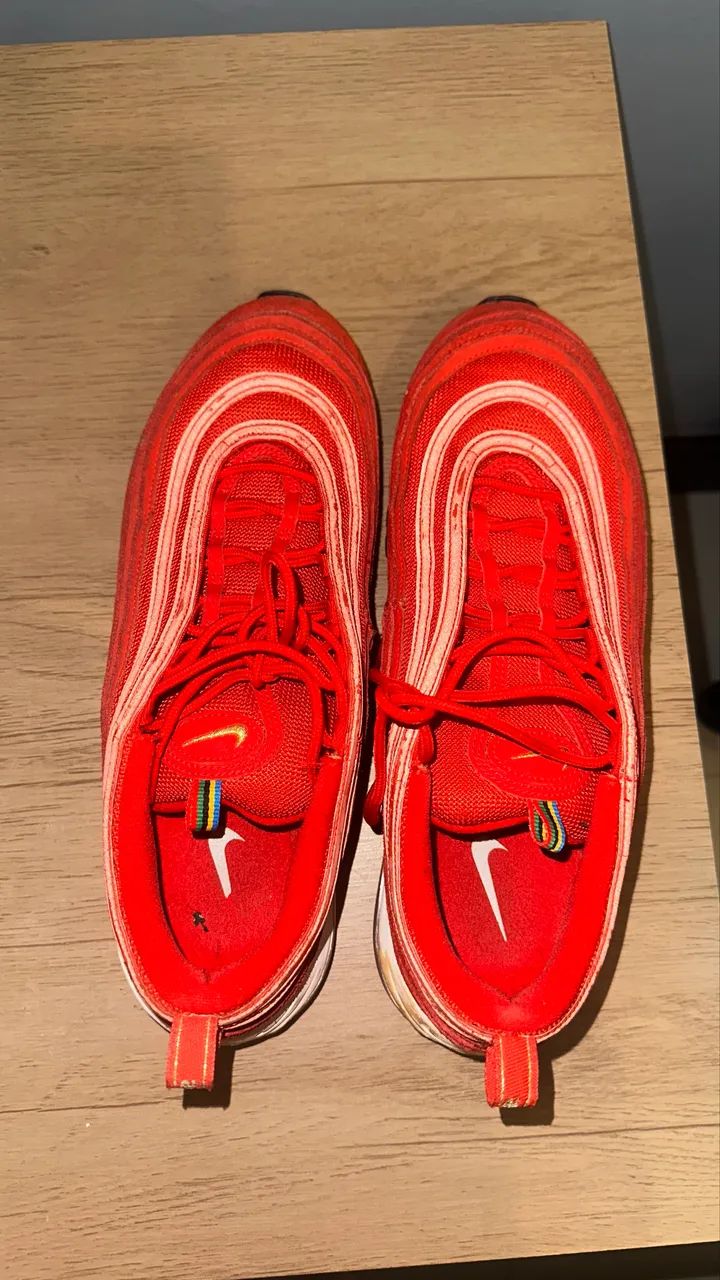 Nike Air Max 97 Triple Red - Tamanho 44 - Foto 2