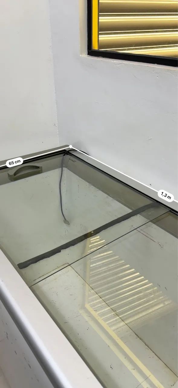Freezer Horizontal Expositor com Tampa de Vidro - Aproximadamente 450L - 220V - Foto 2
