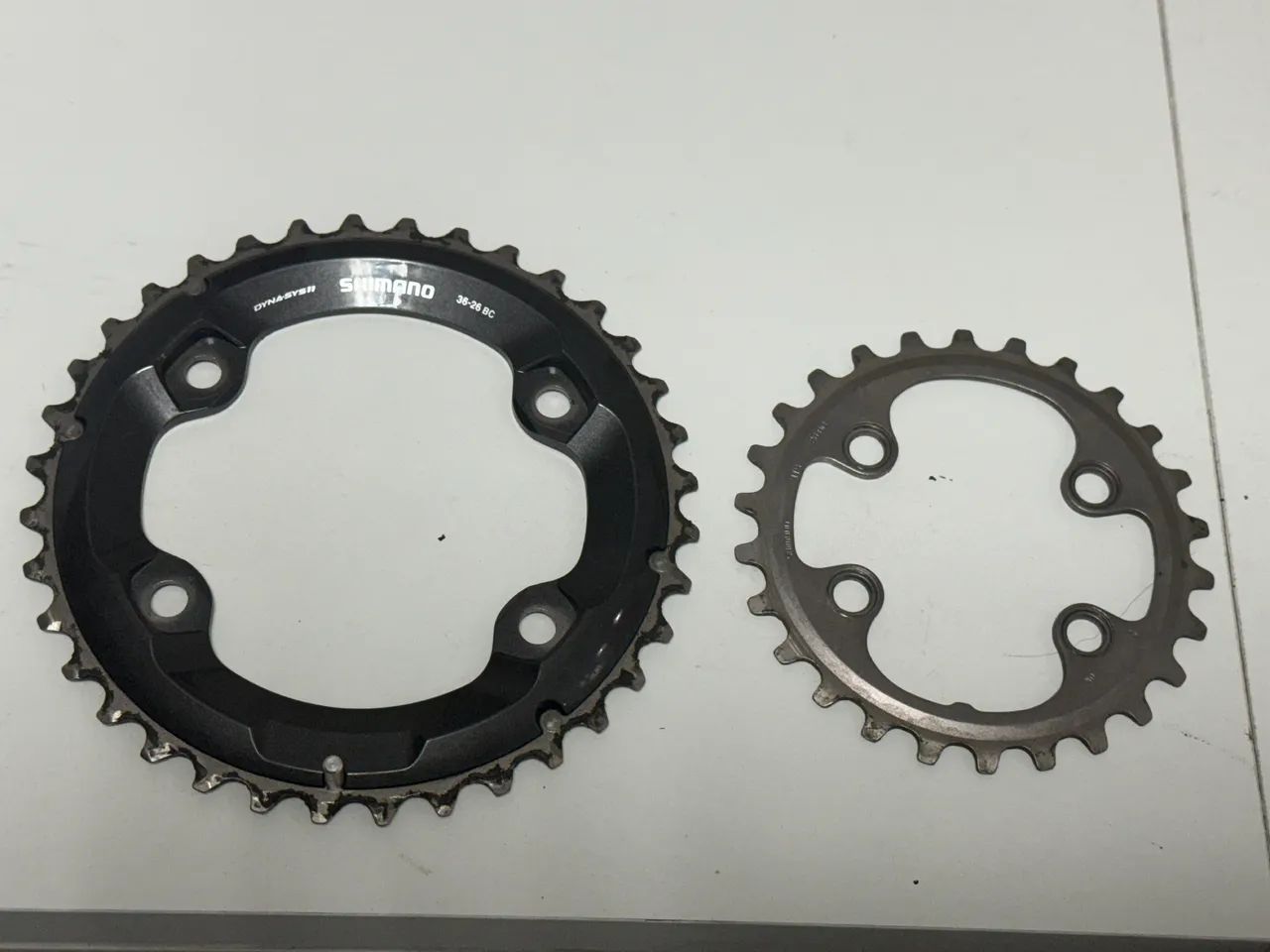 Coroas Shimano Deore XT 11v 36-26 - Foto 2