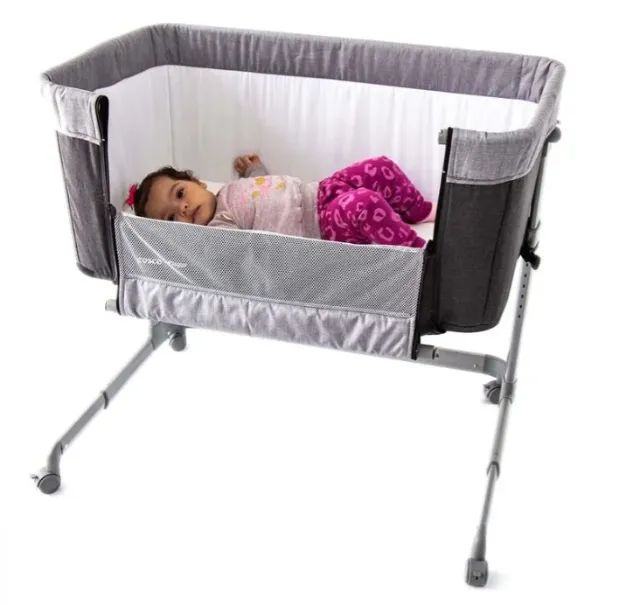 Berço Cinza Escuro Cosco Kids
