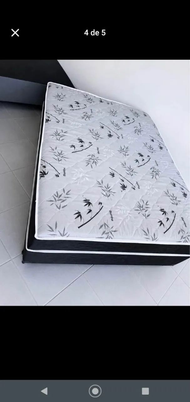 Cama Box Casal Conjugada Ortopédico Colchão dos Sonhos - Foto 2