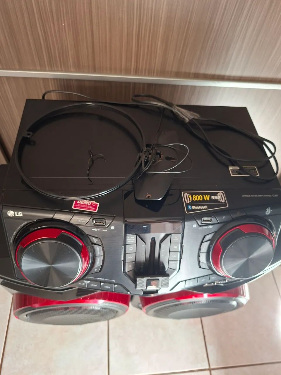 Som EXTREME POWER PARTY SYSTEM CJ87 - Foto 4