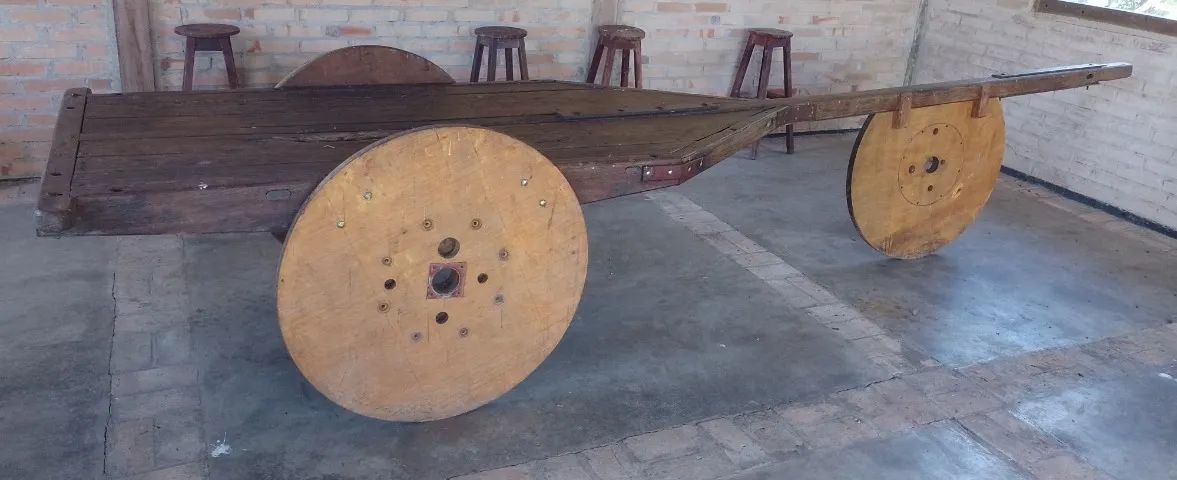 Carro de boi para decoração - Foto 2