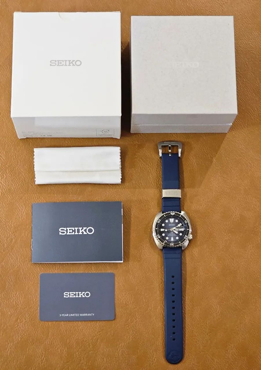 Seiko King Turtle Dark Manta Ray - SRPF77  - Foto 3