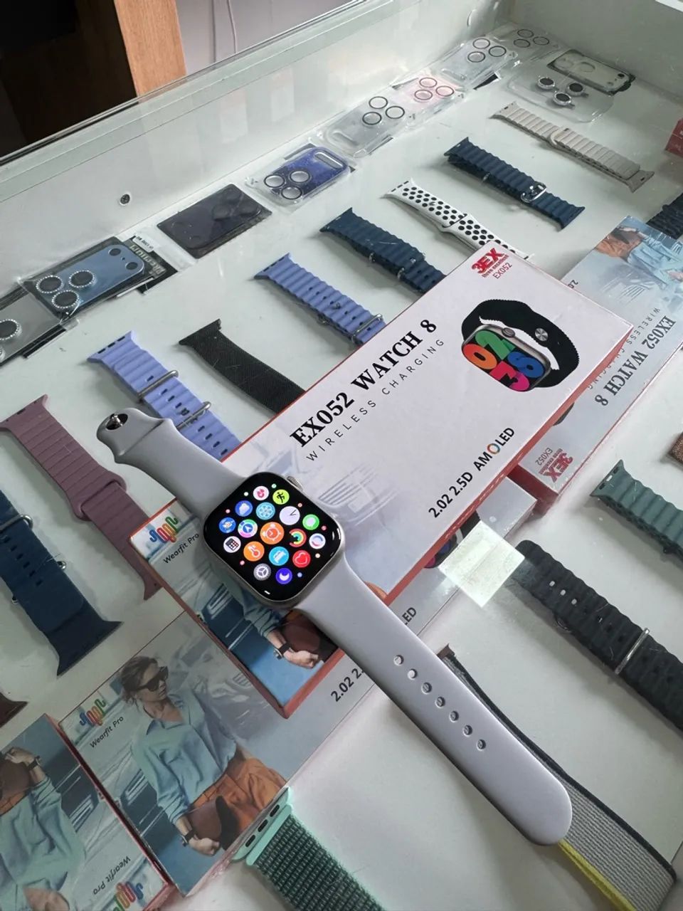 Smartwatch Series 8 + 2 Pulseiras - Foto 2