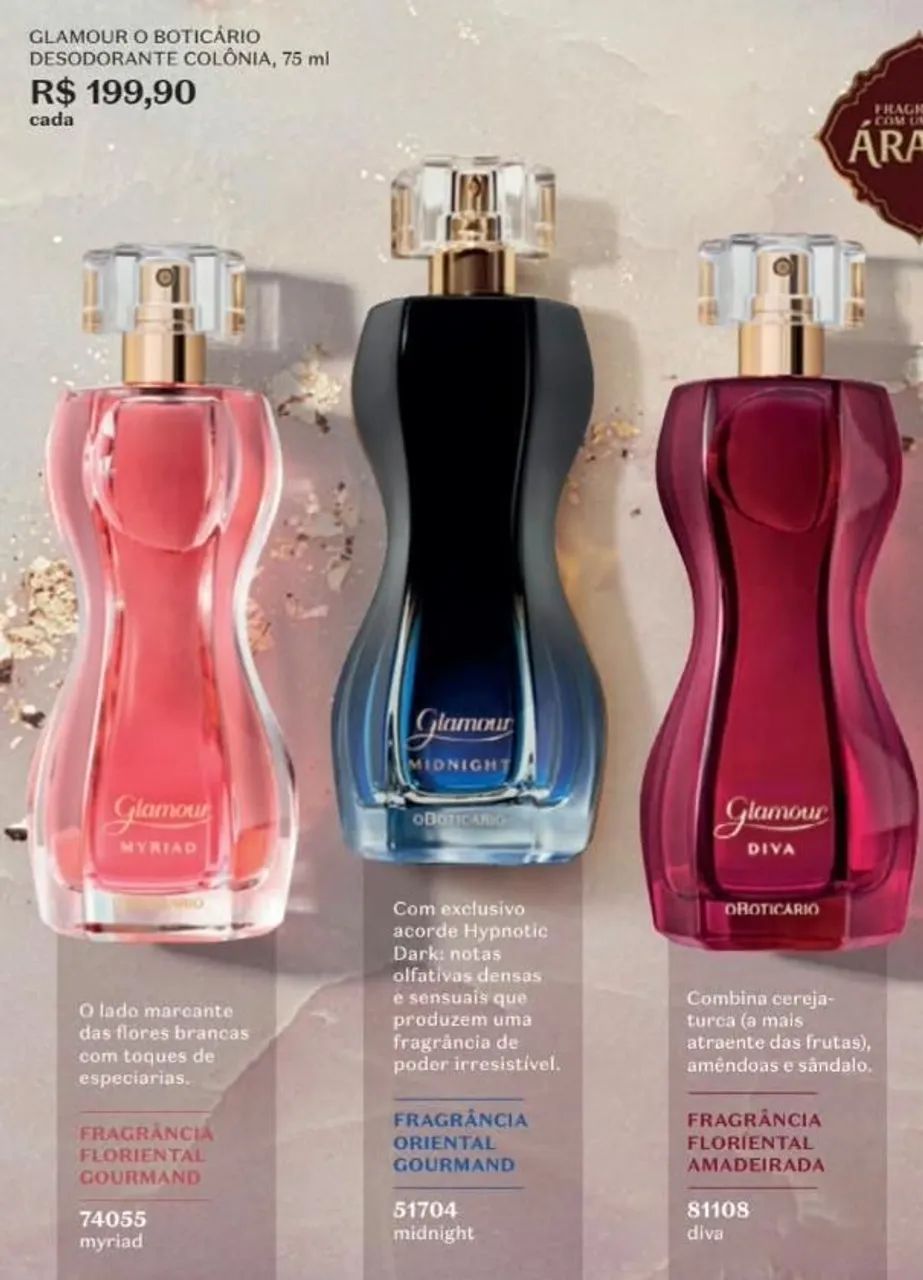 Perfumes na promoção 