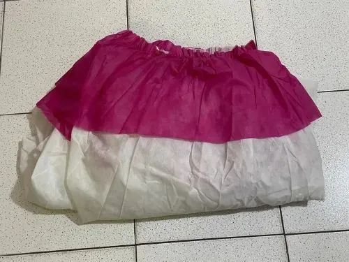 Toalha de Mesa com Elástico e Babado Pink - Foto 6