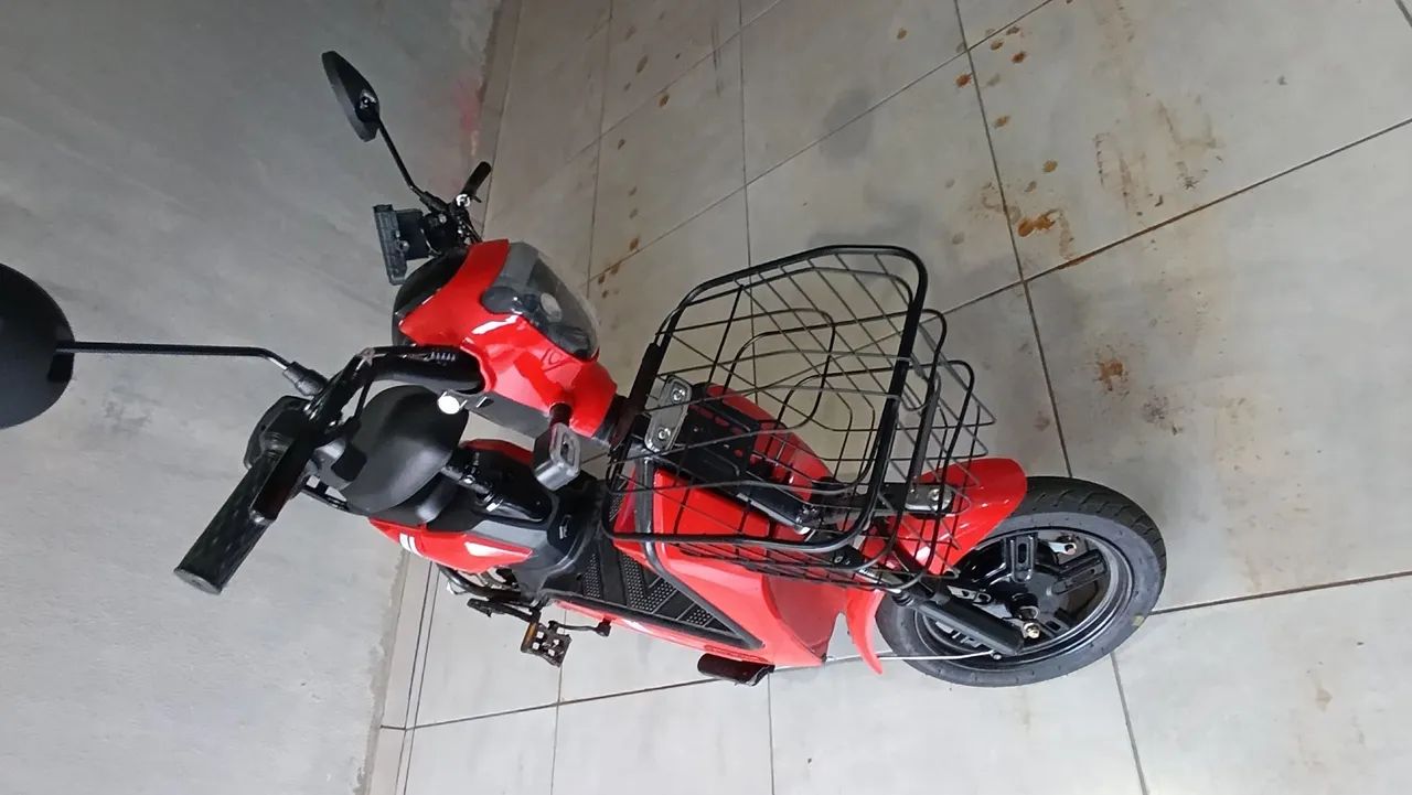 Bicicleta elétrica com Bluetooth alarme presença 48v - Foto 5