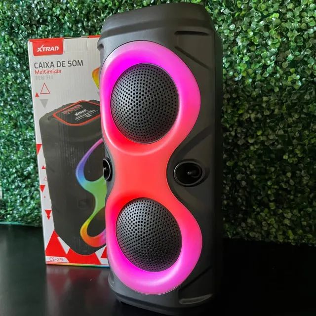 Caixa de Som Bluetooth Portátil 50W com RGB - Foto 3