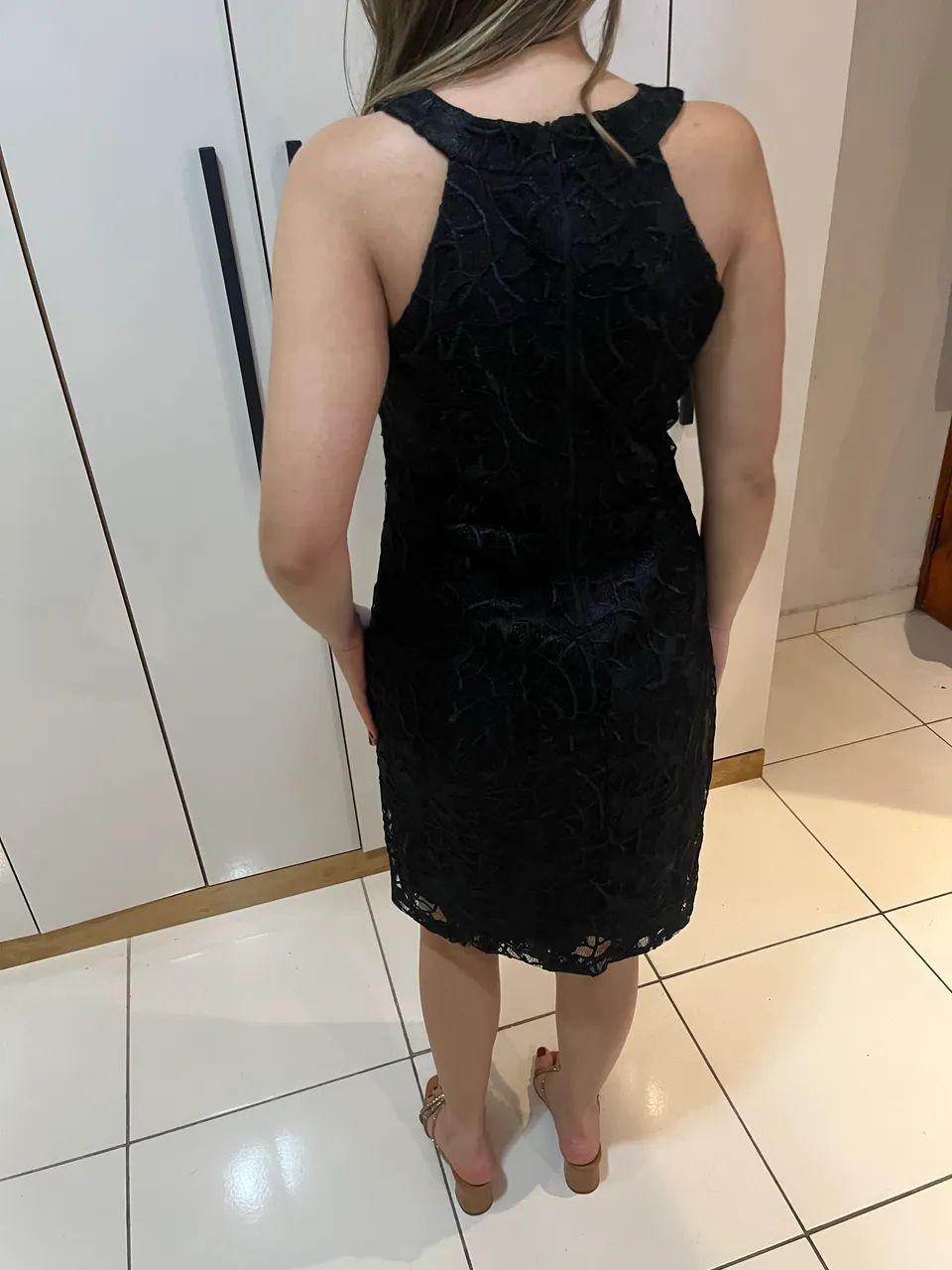 Vestido de renda preto - Foto 2