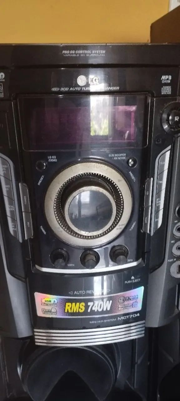 Som Mini System LG modelo MCD605 - Foto 3
