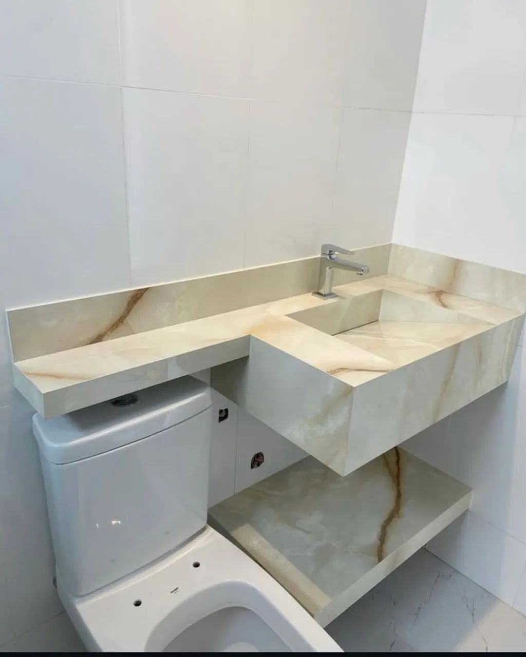 Cubas e nichos em porcelanato. - Foto 5