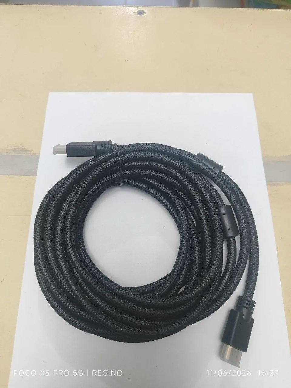 Cabo HDMI 10 metros tomate 
