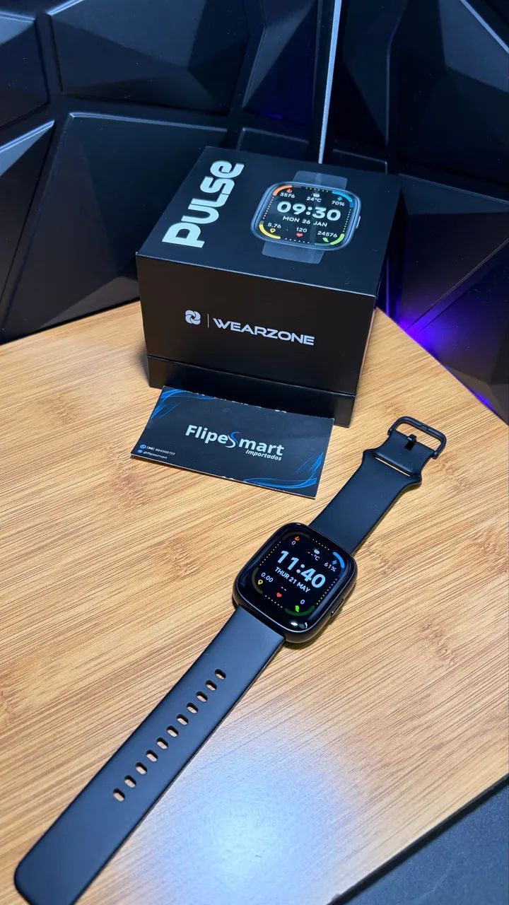 Smartwatch Pulse(Alexa Integrada e resistente a água) - Foto 2